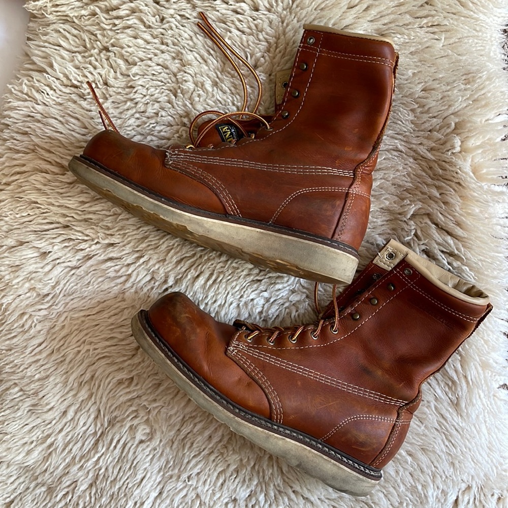 Carolina steel toe leather boot